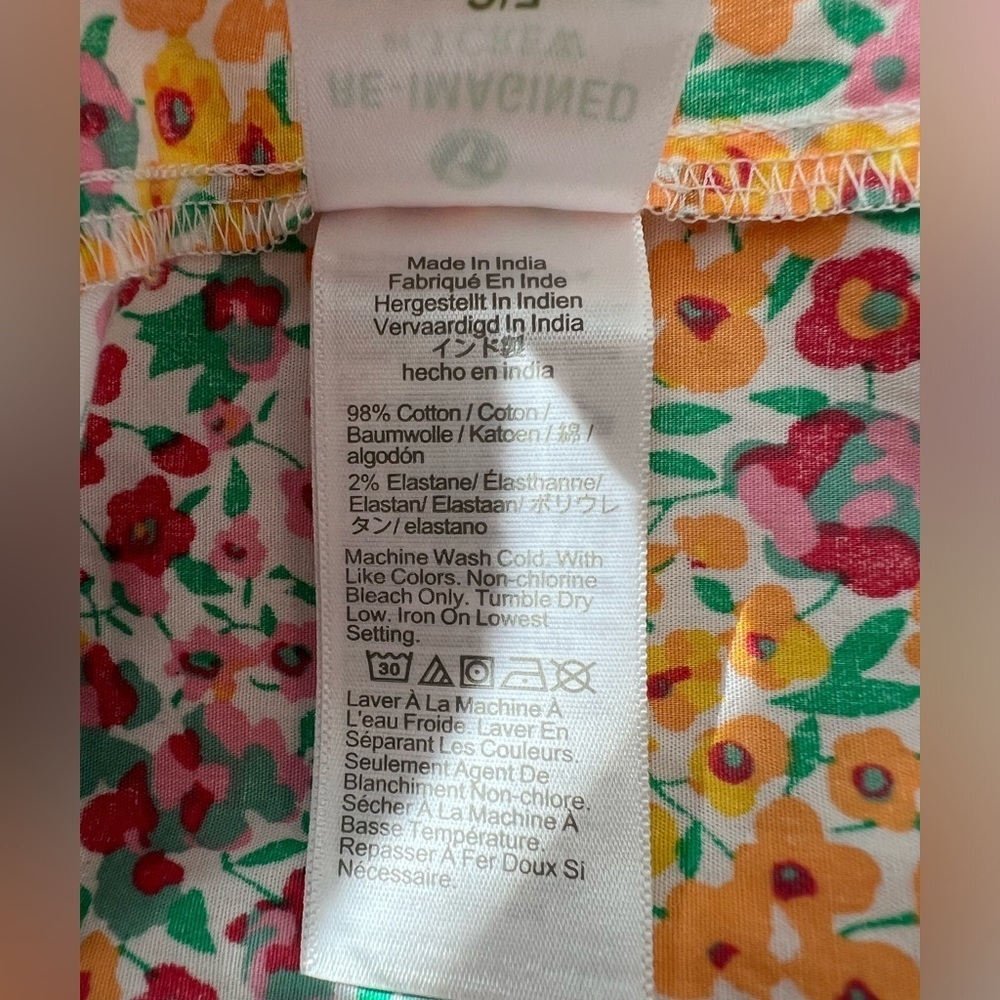 NWT: J. Crew Sleeveless Floral Tier Sundress Size 4P - Picture 9 of 10